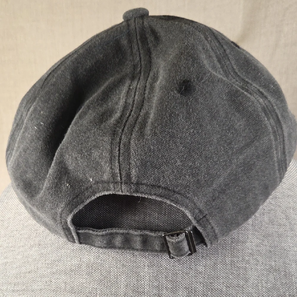 Kids' Black Cat Embroidered Cap
